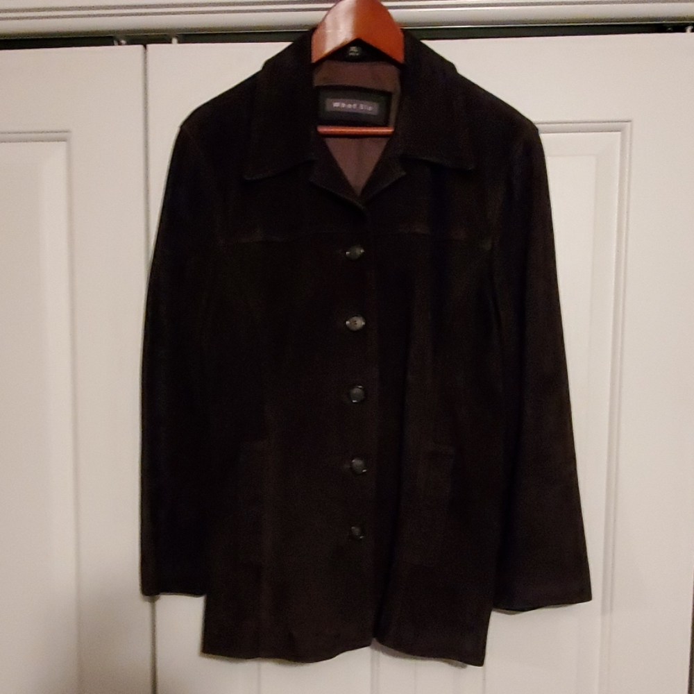 Whet Blu Suede blazer